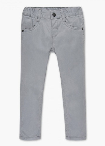 Серые демисезонные слим фит джинсы C&A