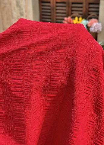 Червона кежуал сукня для вагітних кльош SHEIN однотонна