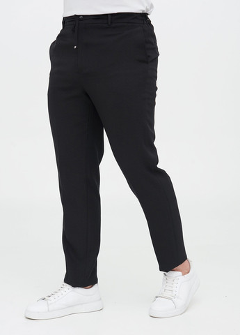 Чорний демісезонний костюм (піджак, штани) брючний Trend Collection