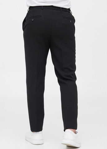 Чорний демісезонний костюм (піджак, штани) брючний Trend Collection