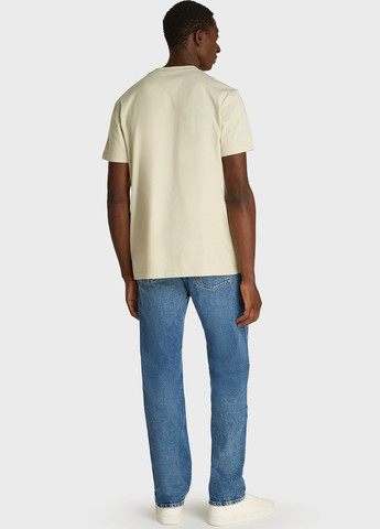 Синие демисезонные прямые джинсы Calvin Klein Jeans