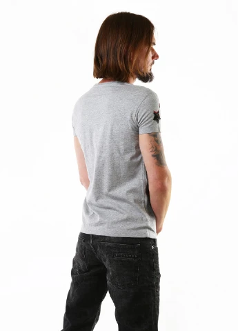 Серая футболка Richmond Denim