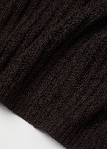Черный демисезонный комплект (кроп-топ, платье) H&M