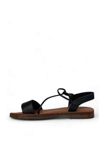 Черные босоножки ALLSY с ремешком