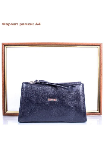 Жіноча шкіряна косметичка 19,5х11х5,5 см Desisan (252416464)