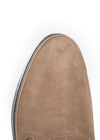 Коричневые кэжуал туфли Mabu на резинке