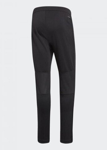 Черные спортивные демисезонные зауженные брюки adidas