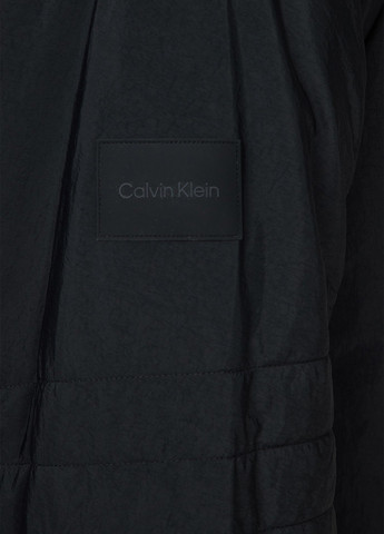 Черная демисезонная куртка Calvin Klein