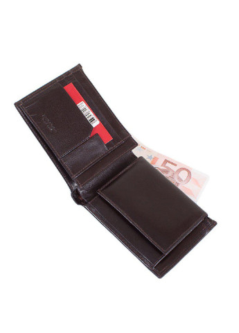 Кожаное портмоне мужское 12х9,5х2,5 см Grass (206672628)