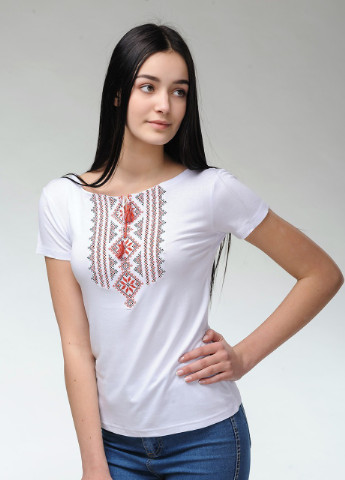 Жіноча вишита футболка Гуцулка Melanika (250206208)