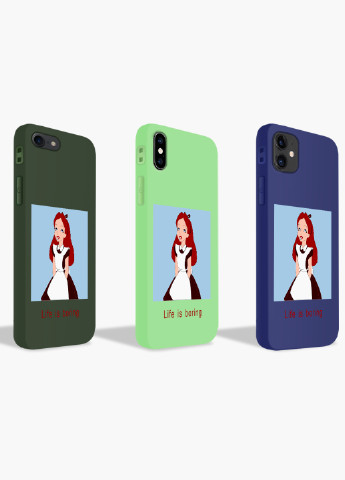 Чохол силіконовий Apple Iphone X Аліса скукота Дісней (Disney) (6129-1435) MobiPrint (219517595)