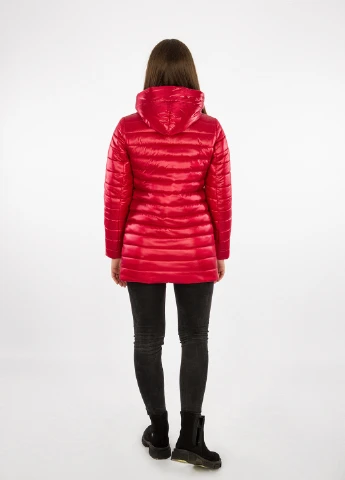 Красная зимняя куртка-пуховик Westland