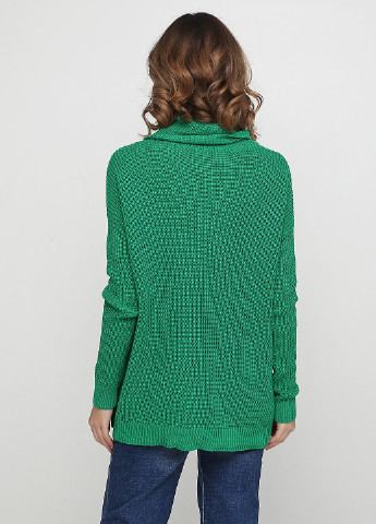 Зеленый демисезонный свитер хомут Ralph Lauren