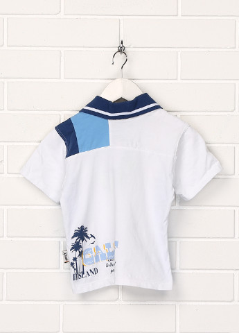 Белая детская футболка-футболка для мальчика MODAX с надписью