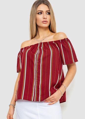 Бордовая летняя блуза Ager