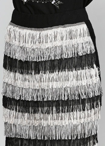Черная кэжуал однотонная юбка Miss Poem мини