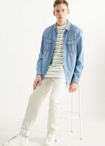 Бежева футболка C&A