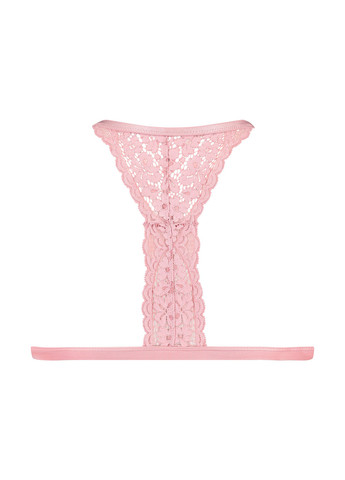 Светло-розовый бралетт бюстгальтер Hunkemoller без косточек полиамид, кружево