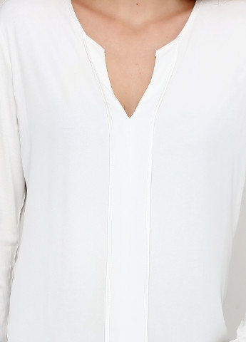 Белая демисезонная блуза Comma, by s.Oliver