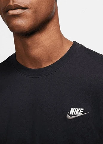 Чорна футболка ar4997-014 Nike M NSW CLUB TEE