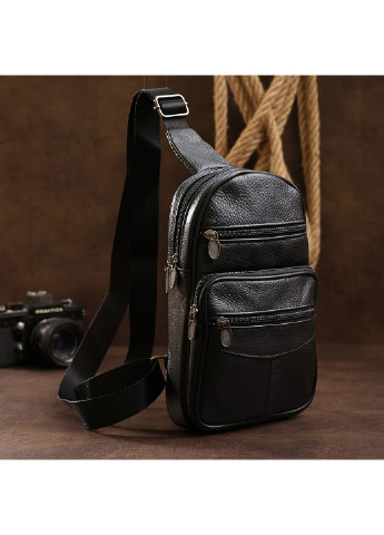 Мужская кожаная сумка через плечо 17х26х7 см Vintage (252132145)