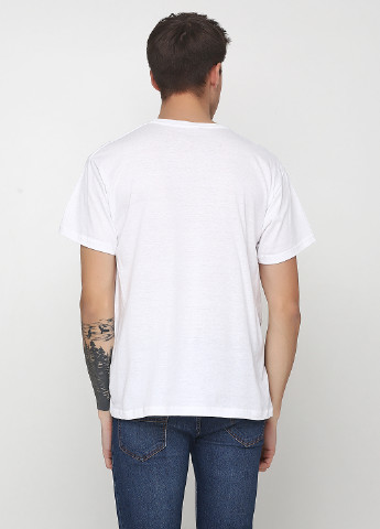 Біла футболка з коротким рукавом Tryapos
