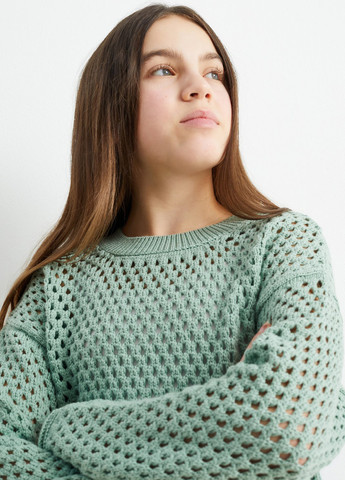 Мятный демисезонный джемпер джемпер C&A