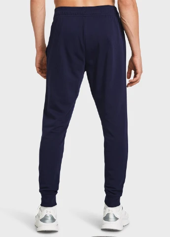 Синие спортивные летние зауженные брюки Under Armour
