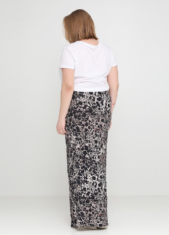 Разноцветная кэжуал с абстрактным узором юбка H&M макси