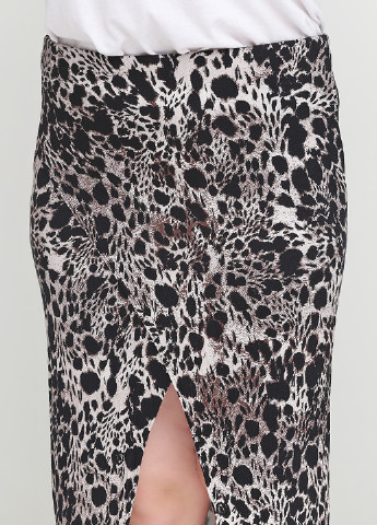 Разноцветная кэжуал с абстрактным узором юбка H&M макси