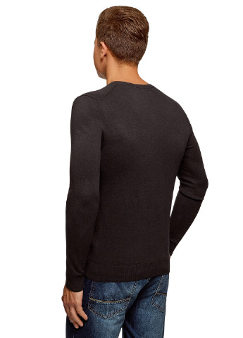 Коричневый демисезонный пуловер пуловер Oodji