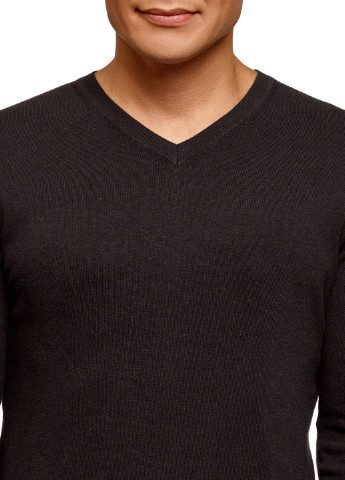 Коричневий демісезонний пуловер пуловер Oodji