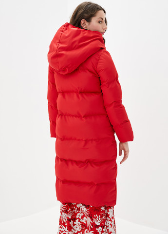 Красная зимняя куртка ZPB