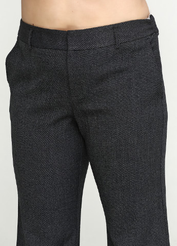 Темно-серые кэжуал демисезонные прямые брюки Covington