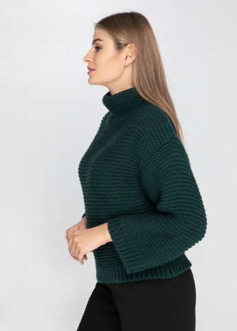 Темно-зеленый демисезонный свитер Sewel