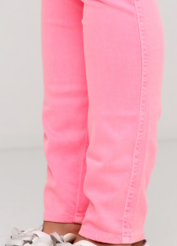 Розовые кэжуал демисезонные зауженные брюки Deha
