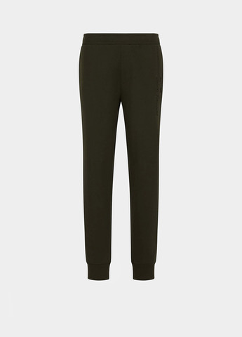 Зеленые кэжуал демисезонные джоггеры брюки Armani Exchange