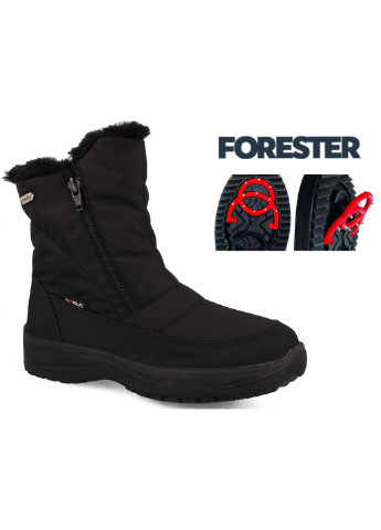 Зимние женские ботинки форестер Forester тканевые