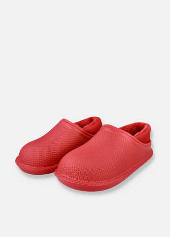 Женские резиновые ботинки терракотового цвета без застежки на демисезон - фото