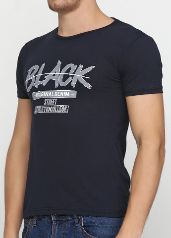 Темно-синяя футболка LEXSUS