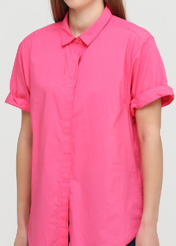 Малиновая летняя блуза H&M