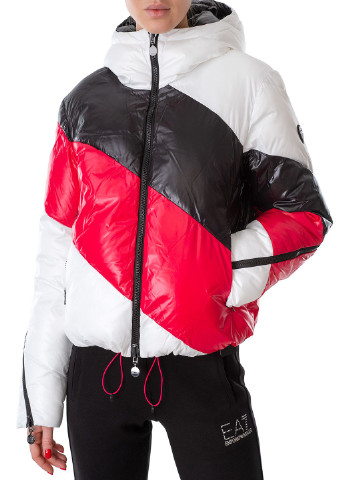 Комбинированная зимняя куртка ARMANI EA7
