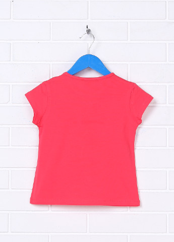 Красная летняя футболка с коротким рукавом Cigit