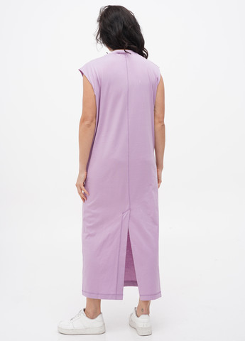 Фіолетова кежуал сукно сукня-футболка Weekday однотонна