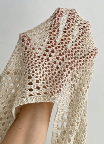 Світло-бежева пляжна сукня SHEIN однотонна