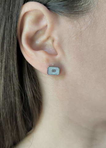 Серьги Silver Flame (350941308)