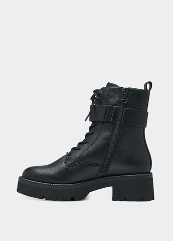 Осенние ботинки берцы Tamaris с пряжкой из искусственной кожи