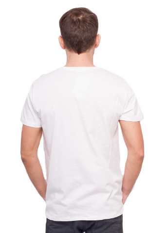 Біла футболка чоловіча Наталюкс 11-1312