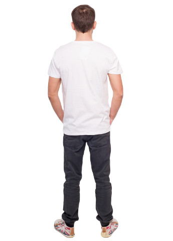 Біла футболка чоловіча Наталюкс 11-1312