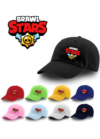 Кепка Лого Бравл Старс (Logo Brawl Stars) (9273-1000) MobiPrint (216961042)
